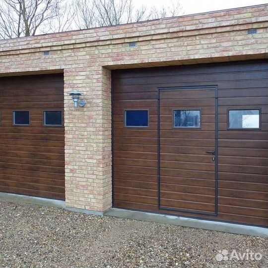 Секционные гаражные ворота