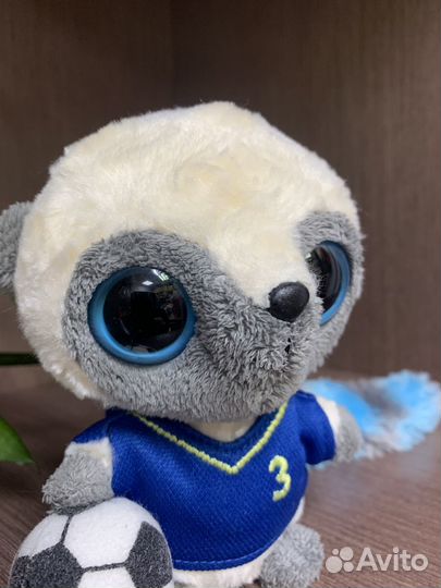 Мягкая Игрушка Редкий Лемур Юху Футболист