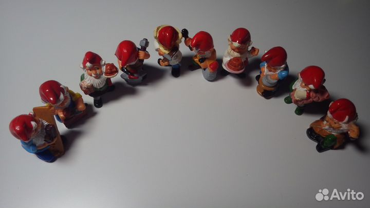 Киндер полные серии 90-х Гномы