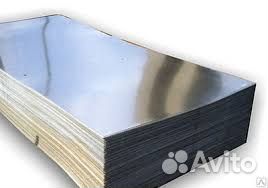 Лист нерж. зерк. 1х1 м