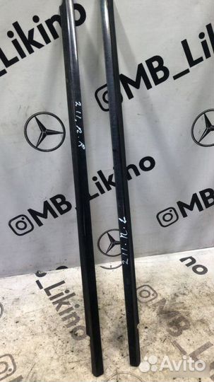 Накладка стекла двери Mercedes-Benz E-Класс W211