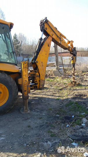 Услуги ямобура jcb