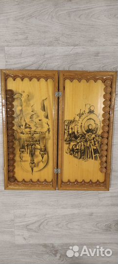 Нарды ручной работы бу