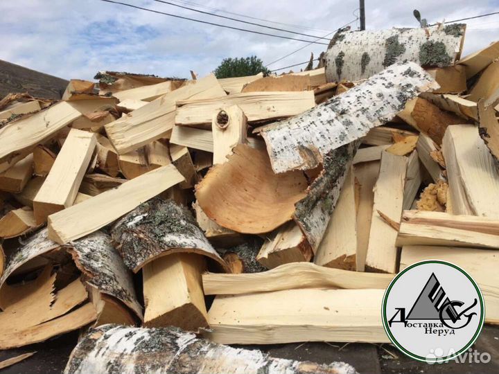 Дрова березовые колотые