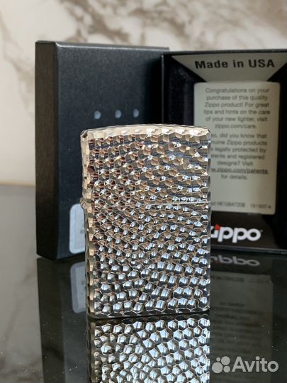 Зажигалка Zippo moon landing серебро