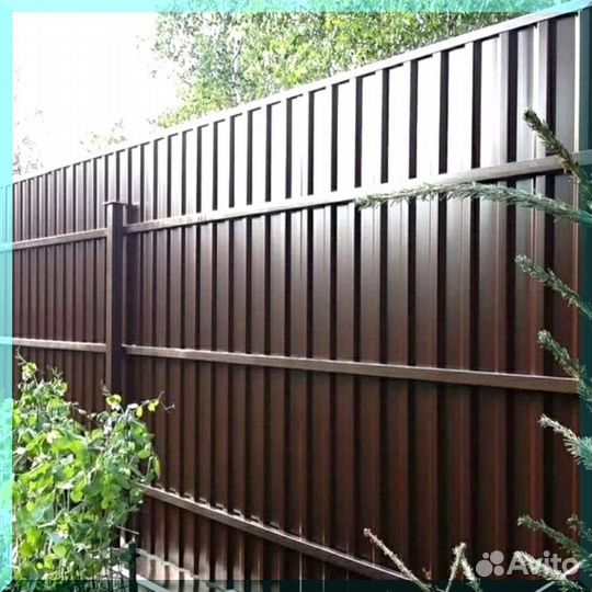 Забор из профлиста