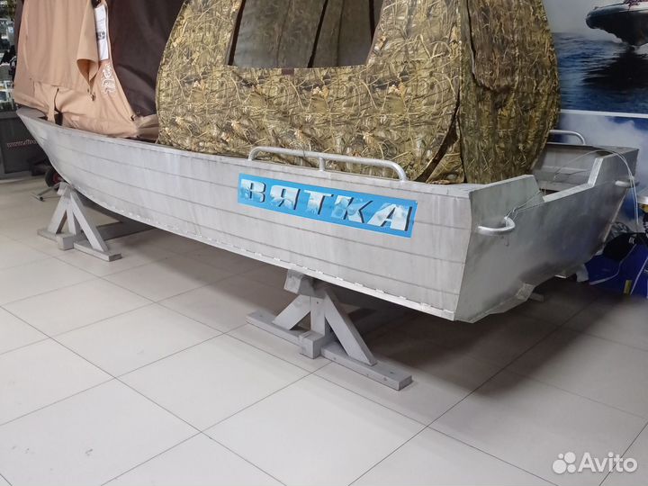 Лодка под водомет алюминиевая 4,8 торг