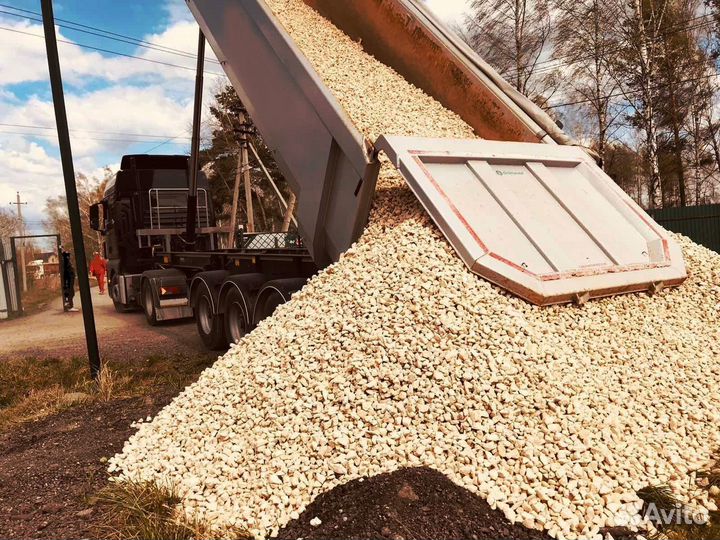 Щебень доставка