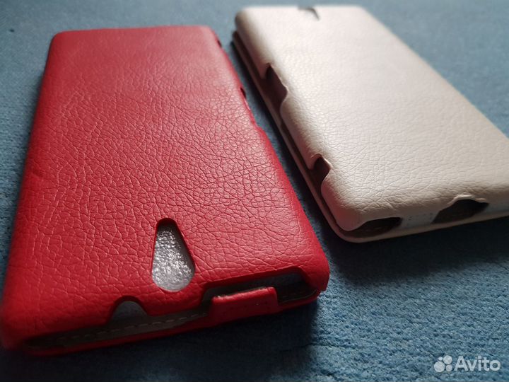 Чехлы Флип-Кейсы на Sony Xperia C5 Ultra (2 цвета)