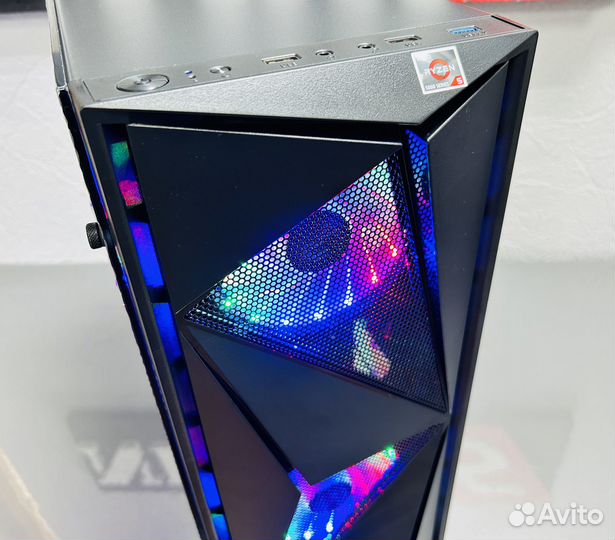 Мощный игровой компьютер Ryzen 5-5500+RX5600XT 6Gb