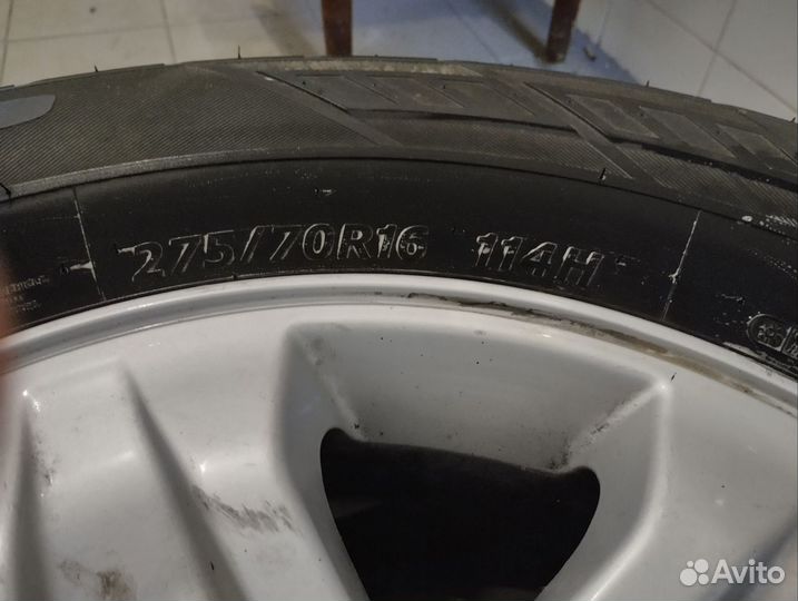 Колесо Toyota Land cruiser Hankook 275/70 R16