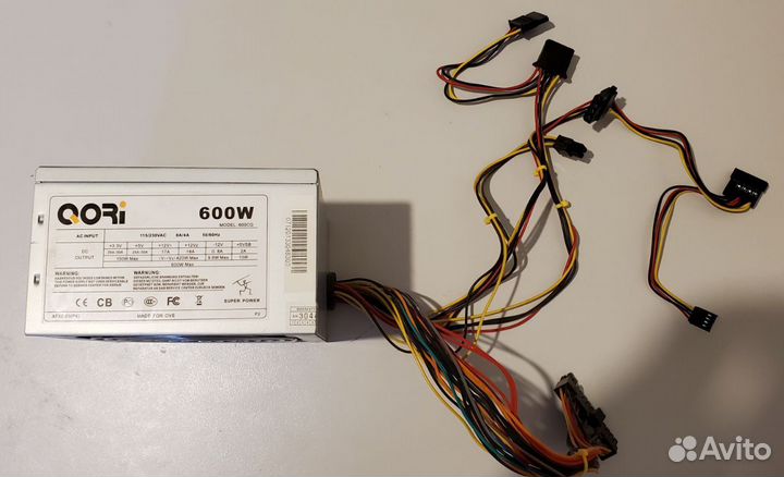 Блок питания Qori 600W 600CG