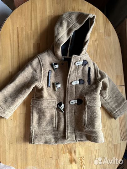 Пальто для мальчика 3-4 года zara
