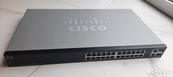 Коммутатор Cisco SF200-24 24-port Smart Switch