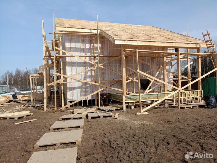 Монтаж гибкой черепицы