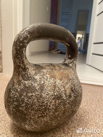 Гиря 16 кг СССР