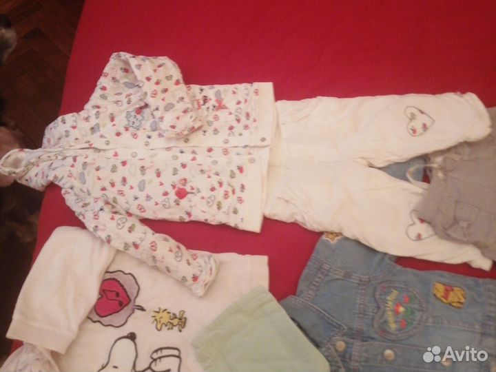 Детские вещи пакетом на девочку 98 104