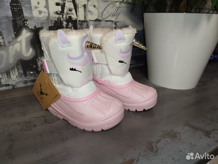 Сапожки детские для девочек