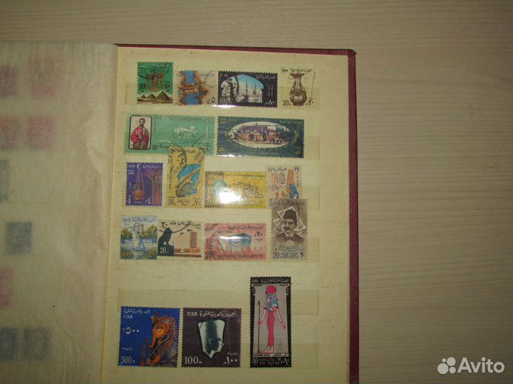 Почтовые марки Египта до 1965 года