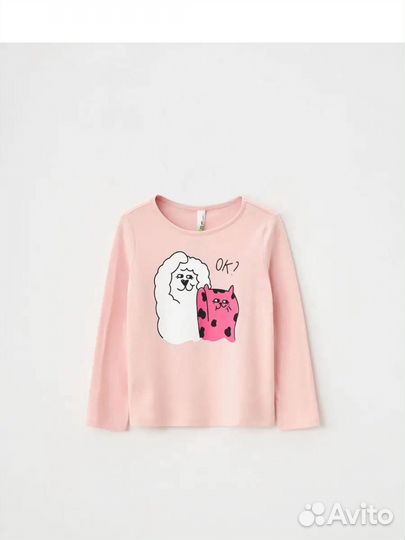 Лонгсливы для девочки sela 4 штуки