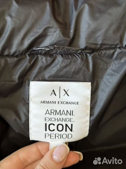 Armani exchange куртка