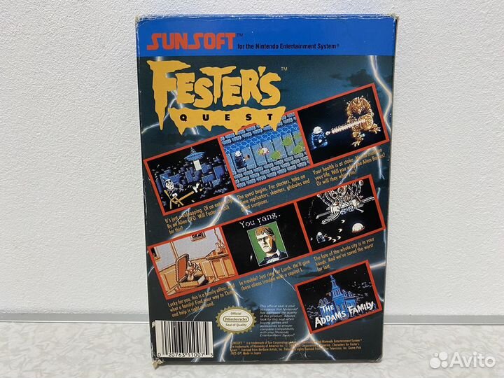 Видеоигра - Fester's Quest (NES)