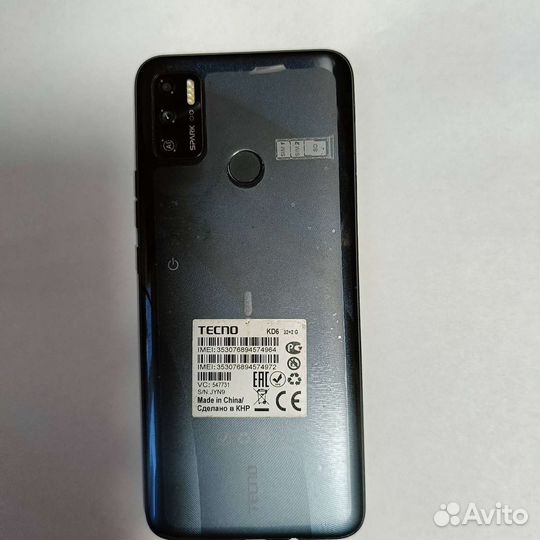Телефон Tecno новый