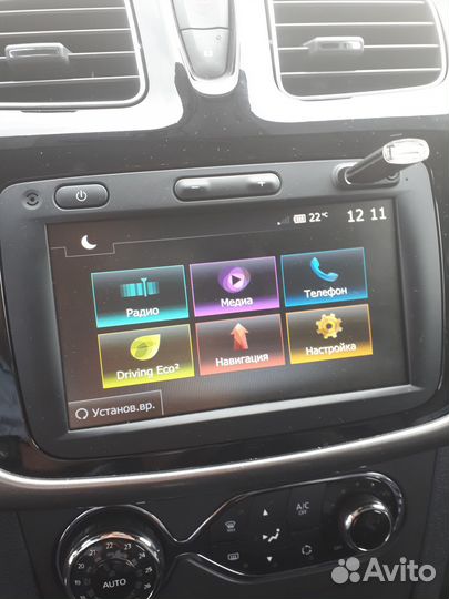 Магнитола штатная Renault Logan Stepway 2