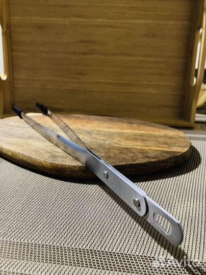 Щипцы lkea для гриля мяса стейков