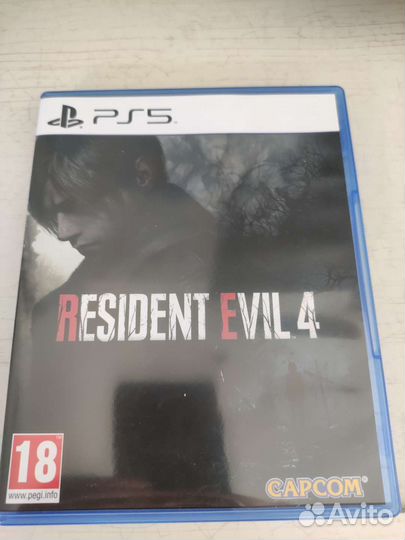 Resident evil 4 remake ps5 диск