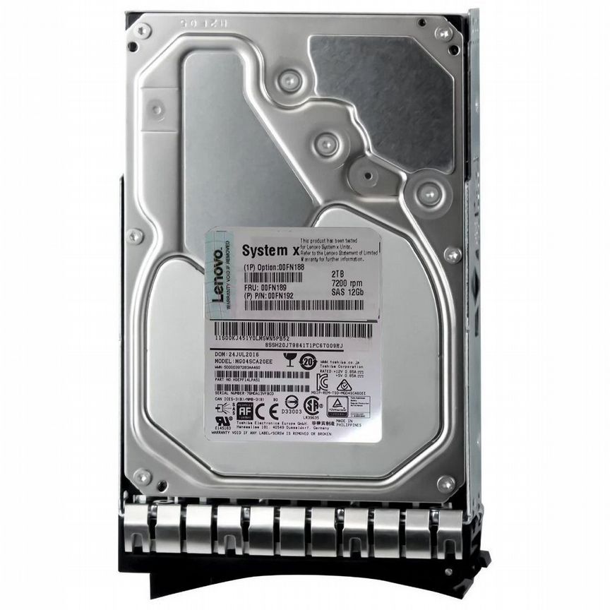 [00FN188] Жесткий Диск Ibm 2tb Sas 3,5" Hdd 00fn188