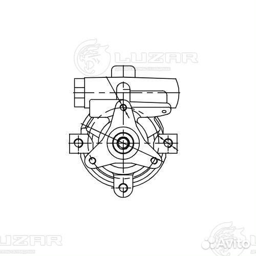 Насос гур для автомобилей Renault Laguna (93) /Meg