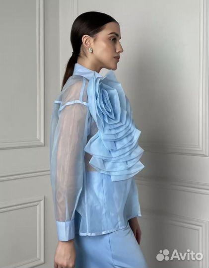 Блуза женская из органзы новая с биркой