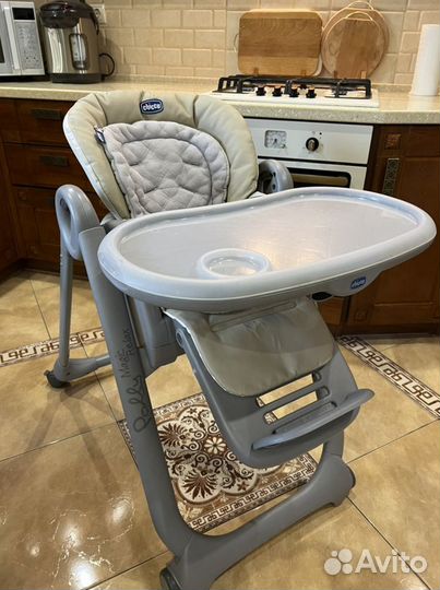 Стул для кормления chicco polly magic relax