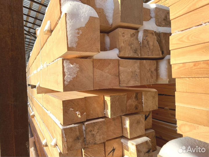 Доска обрезная, брус, пиломатериал