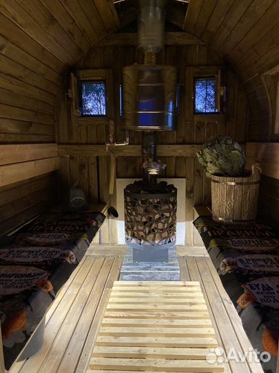 Баня на колесах в аренду