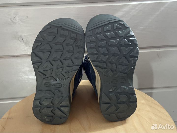 Котофей Сапоги ботинки 27 зимние для мальчика