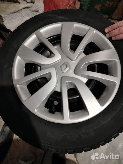 Штампы на зимней резине r15