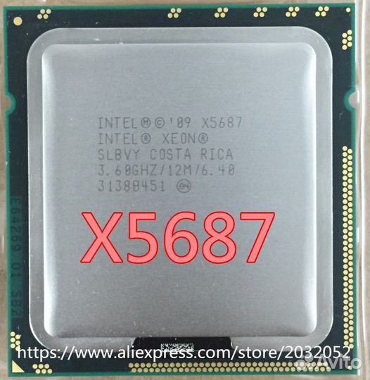 Процессор Xeon 5687