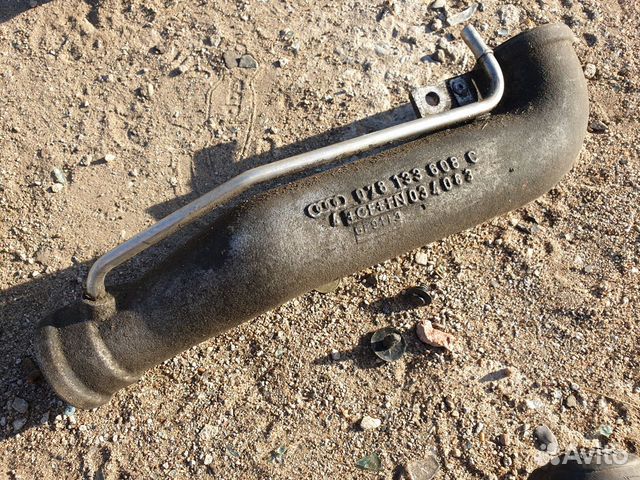 Патрубок интеркулера audi v6 2.7 ARE AZA AJK APB