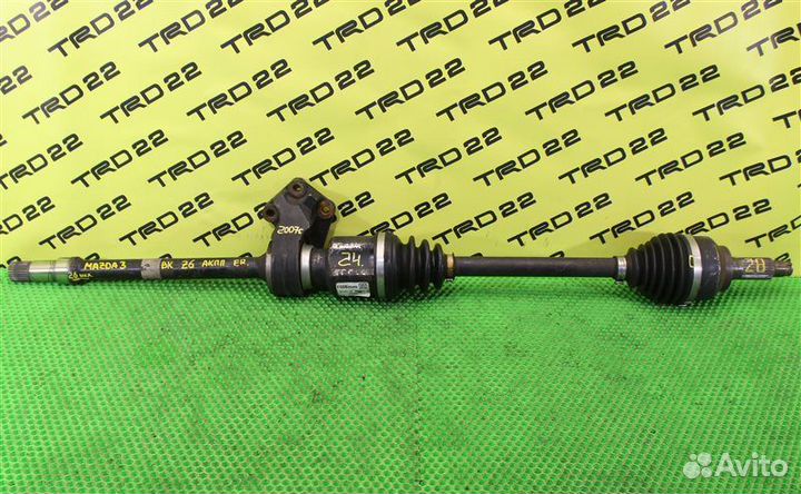 Привод передний правый Mazda Mazda3 BK Z6 2007