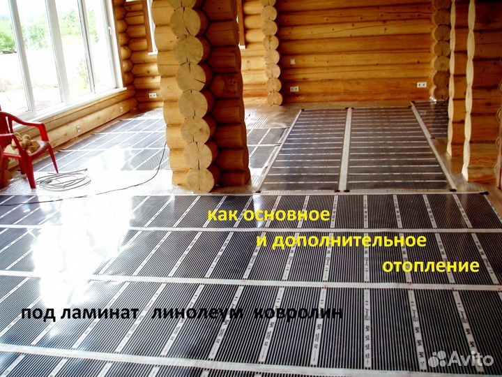 Тёплый пол электрический под плитку и ламинат