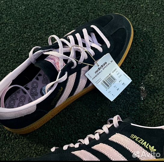 Кроссовки Adidas Spezial Black Clear Pink Gum