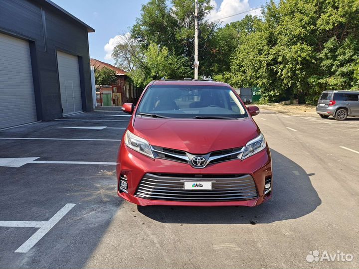 Toyota Sienna 3.5 AT, 2016, 66 000 км