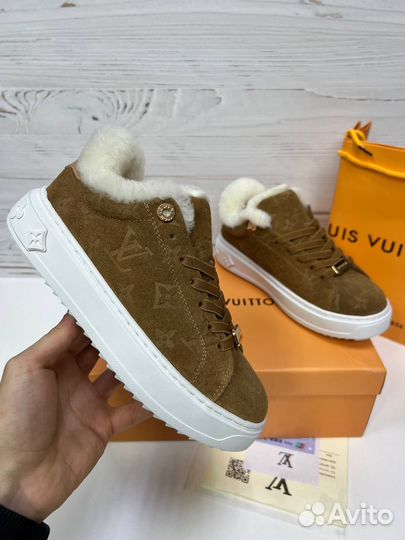 Кеды Louis Vuitton С Мехом Размеры 36-40