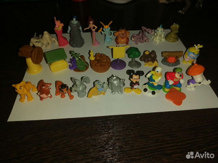 Игрушки из киндера