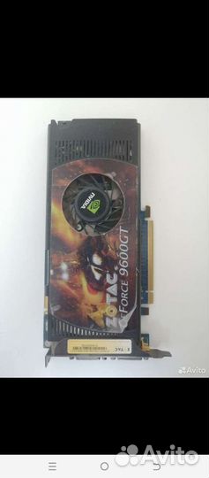 Видеокарта zotac 9600