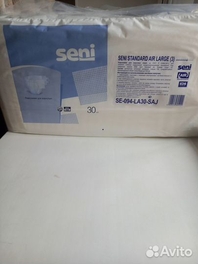 Памперсы для взрослых seni 3