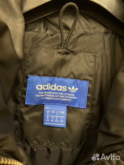 Пуховик женский adidas