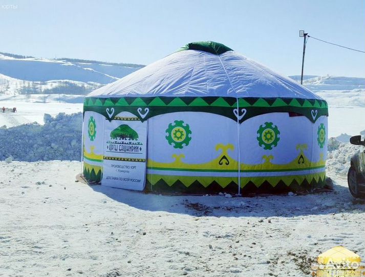 Юрта для глэмпинга